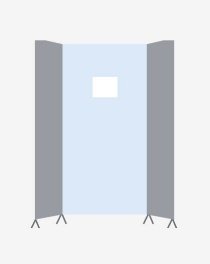 Lead Protection Barrier Triple Panel