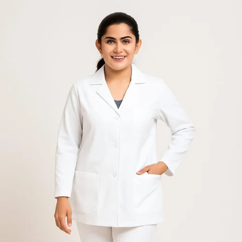 Dr Lab Coat/ Half Sleeves/Womens